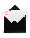 Notecards & Envelopes (Confetti Polka) - 7mm - Fine Paper Stationery