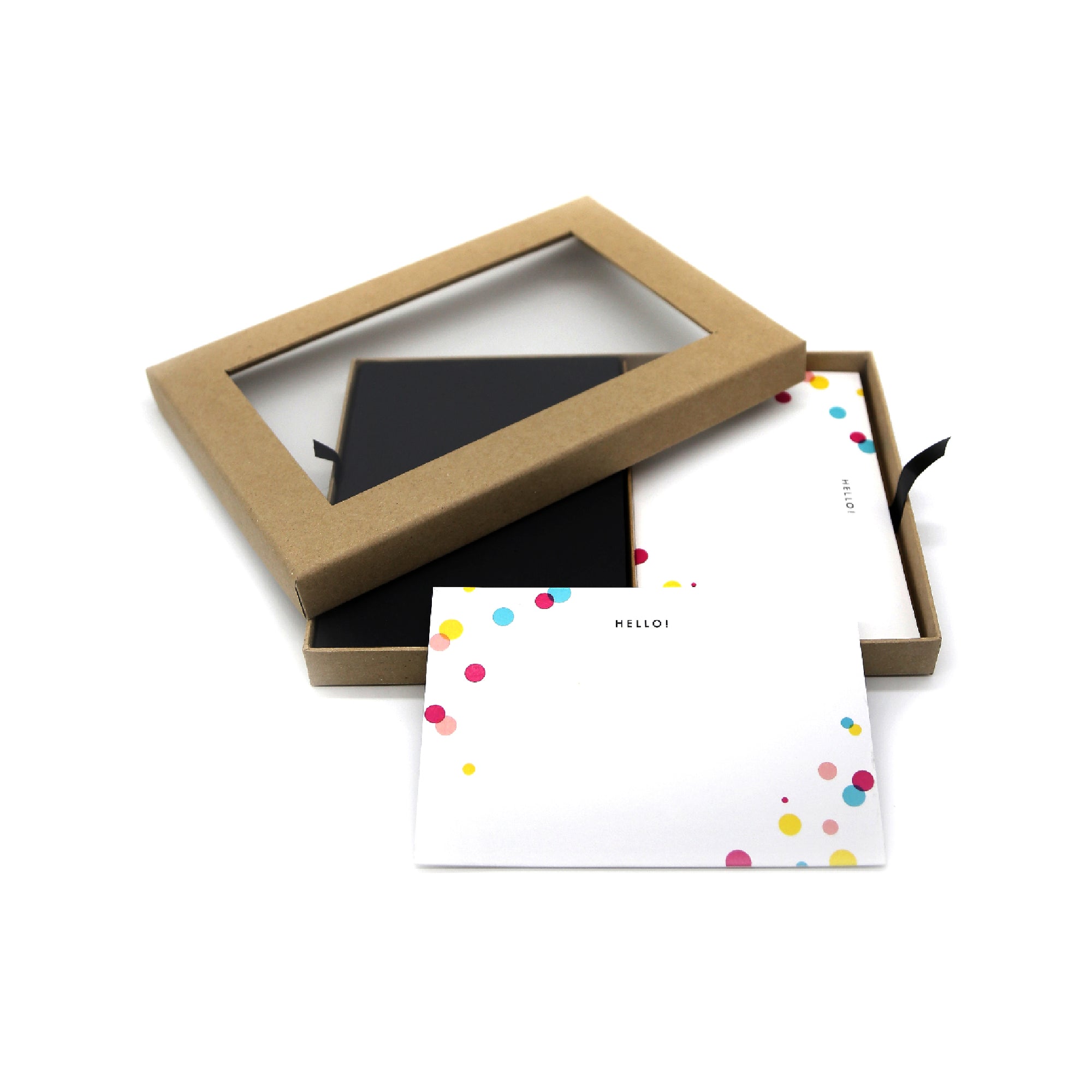 Notecards &amp; Envelopes (Confetti Polka) - 7mm - Fine Paper Stationery