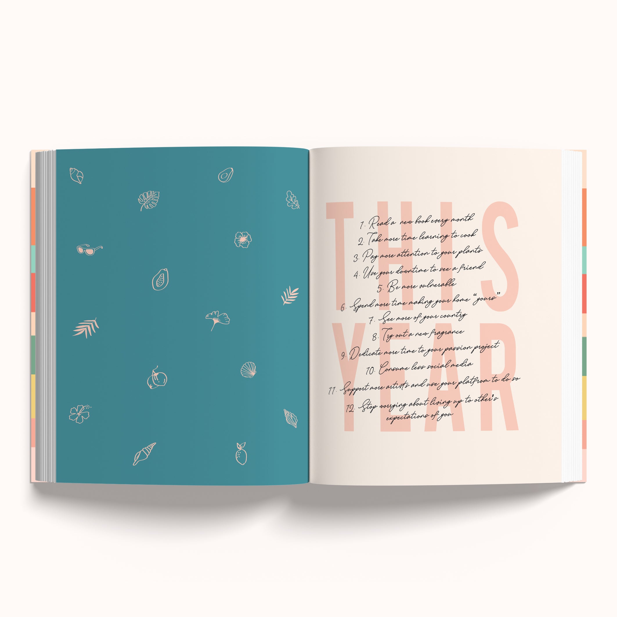 Rise &amp; Shine -         Annual Undated Planner